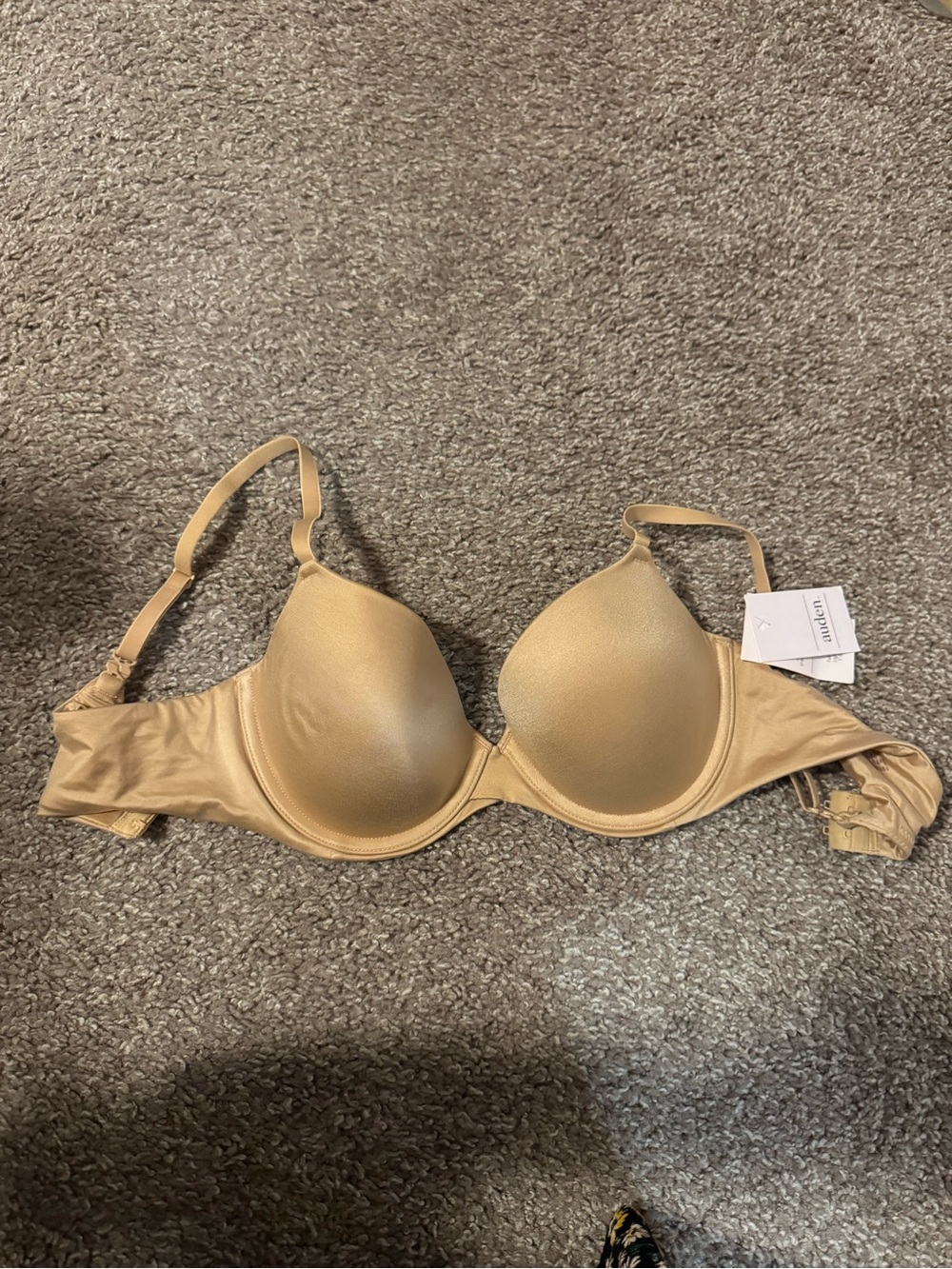 Target Auden “The Icon” Lightly Lined Full Coverage Nude Beige T-Shirt Bra